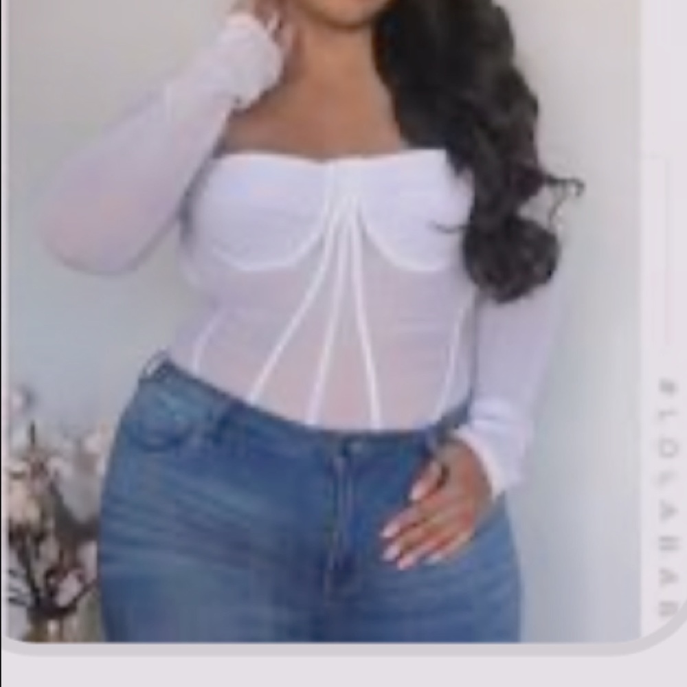 Miss Lola Corset Top Plus Size